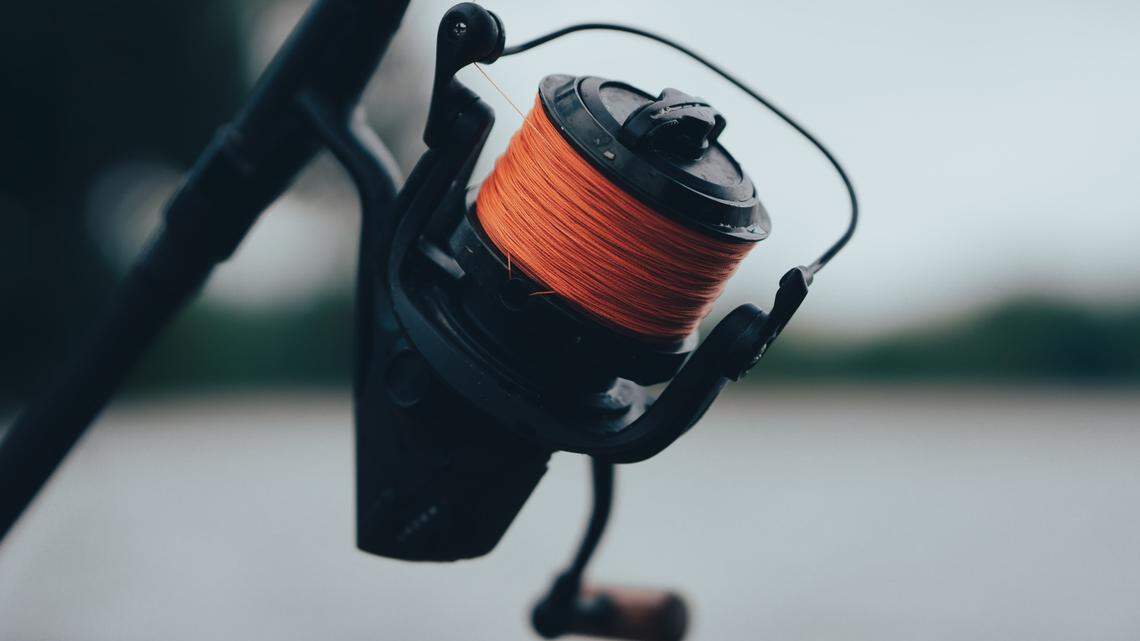 The angler was practicing for an upcoming competition when he reeled in the catch of a lifetime.