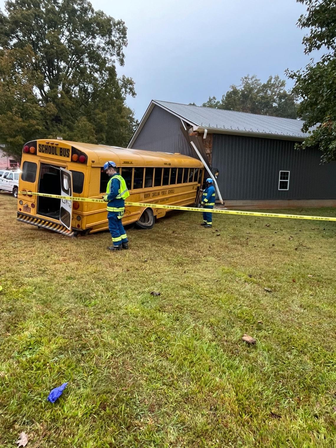 The bus crash investigation took around three hours to conduct, according to North Carolina State Highway Patrol.