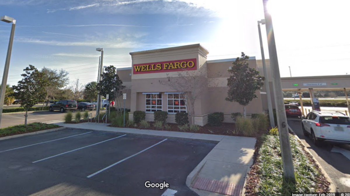 A woman armed with a blue “Nerf style” gun pretended to rob a Wells Fargo in Spring Hill, then said it was a joke, Florida police said.