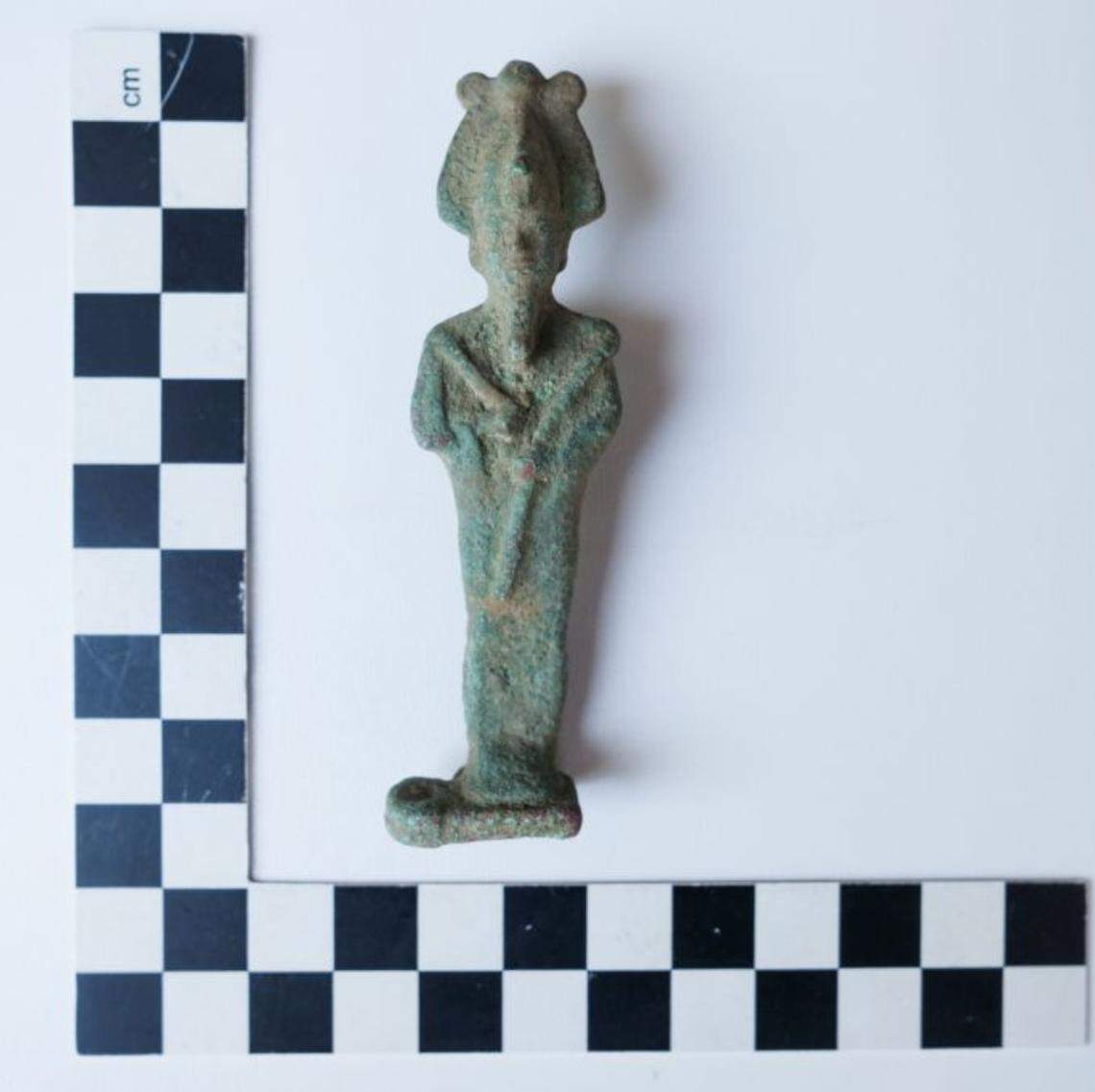 Figurine of the Egyptian god Osiris made in the first millennium B.C.