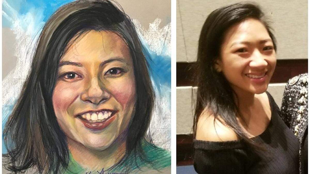 Police have arrested and charged Emmett Davis in the 2017 homicide of Silling Man, a missing Georgia State University student pictured here. Man's decomposing body was found a vacant Subway restaurant at the food court of the Gwinnett Place Mall in December.