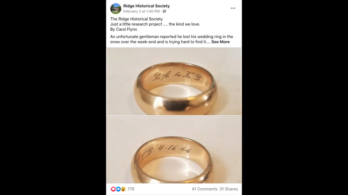 Texas woman Karen Autenrieth lost her wedding ring nearly 50 years ago in a Chicago snow pile, but she’ll slip it on for Valentine’s Day after it was found.