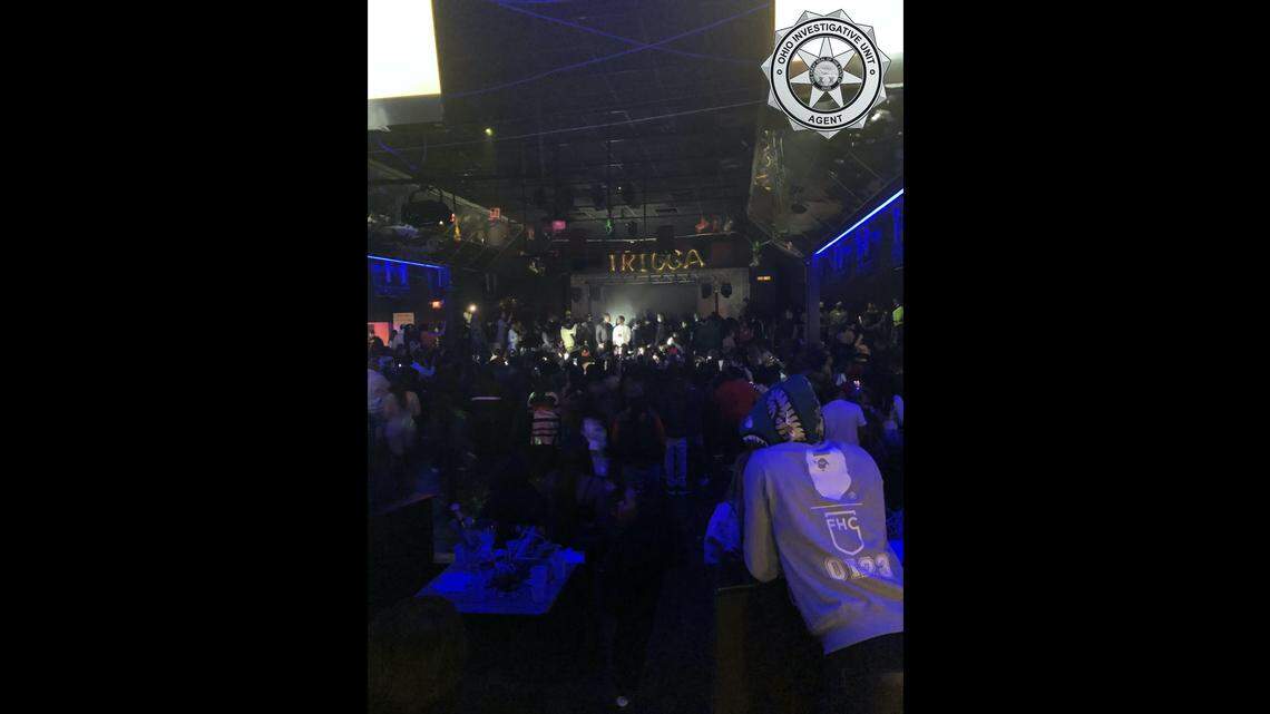 Ohio State Highway Patrol cited the Columbus club Aftermath with violations of coronavirus health orders after fans attended an indoor Trey Songz concert. Photo from Ohio Investigative Unit