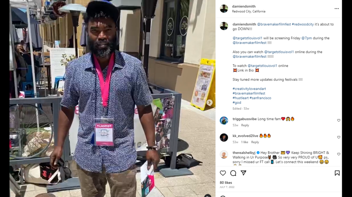 Damien Smith, an actor and filmmaker, was tased in his own apartment after he called 911 to report an intruder, a California lawsuit says.