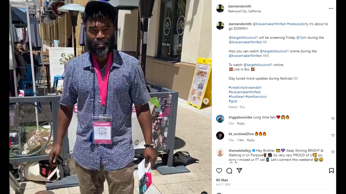 Damien Smith, an actor and filmmaker, was tased in his own apartment after he called 911 to report an intruder, a California lawsuit says.