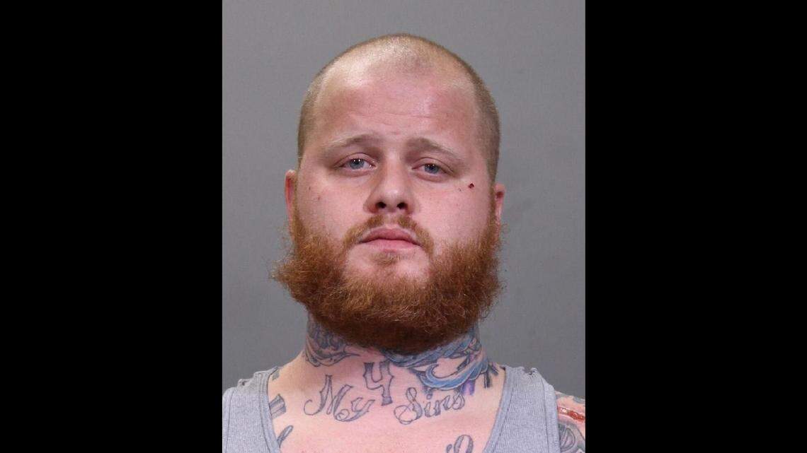 Matthew Martin, 29, was arrested on charges of felonious assault in the New Year’s shooting incident, according to police.