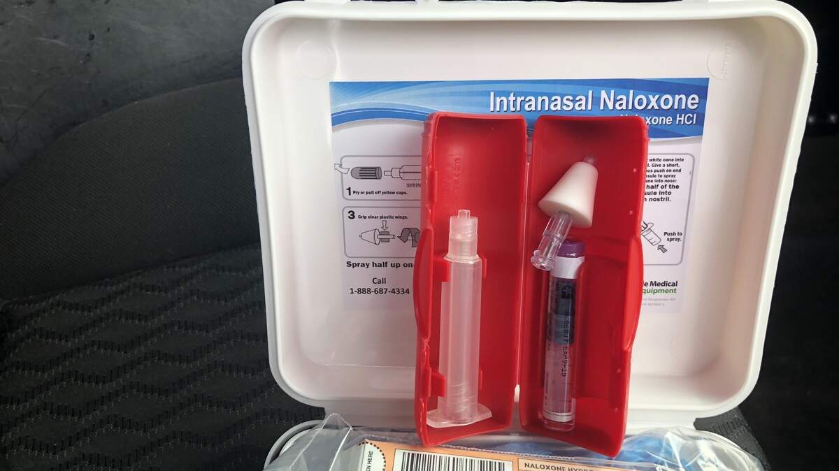 A Narcan kit
