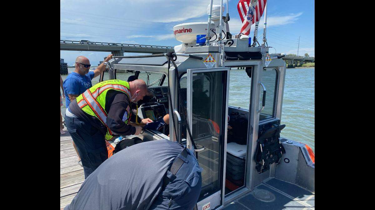 A 19-year-old was taken to shore by medevac after a stingray injury off Tybee Island, Georgia, according to the Coast Guard.