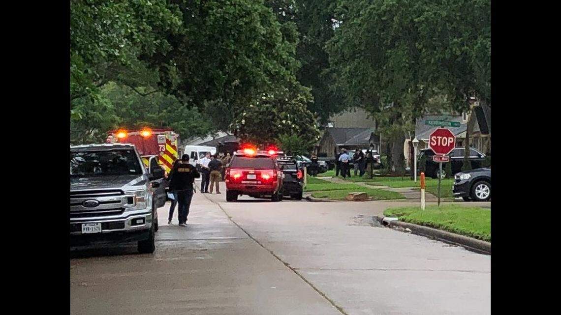 About 90 people possibly part of human smuggling were found inside a Houston, Texas, house during a kidnapping investigation, police say. Photo from Houston Police Department.