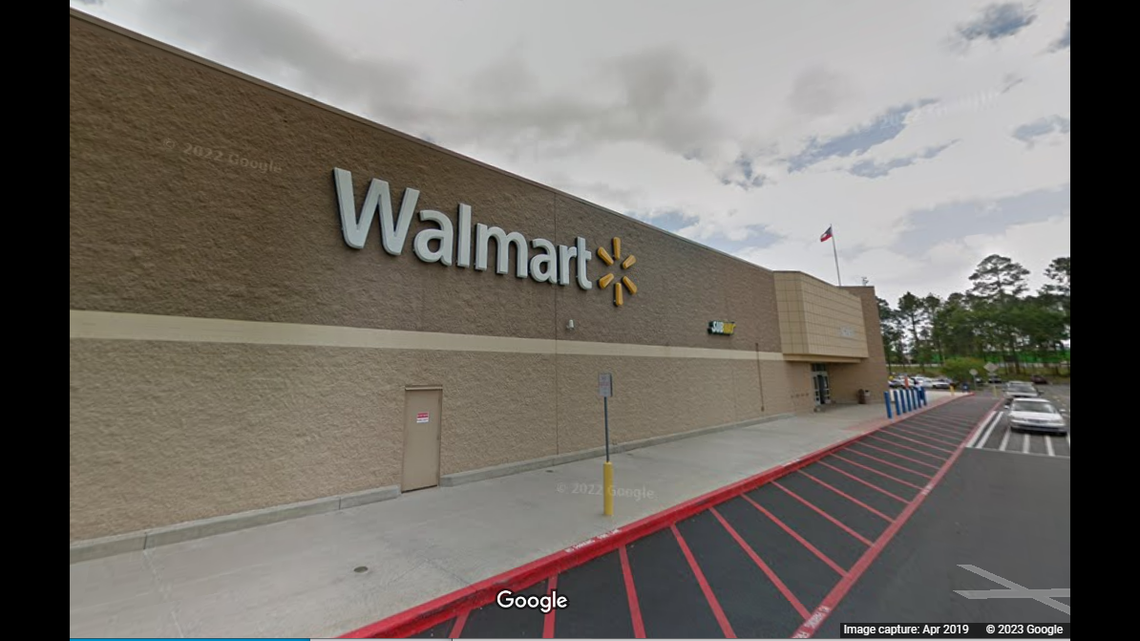 A person was killed when a car crashed into the doors of a Walmart Supercenter in Georgia, officials said.