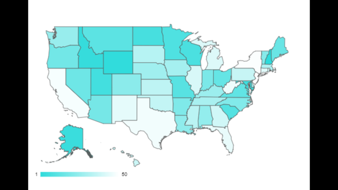 Do you bleed red, white and blue? Here’s how your state ranks in patriotism survey