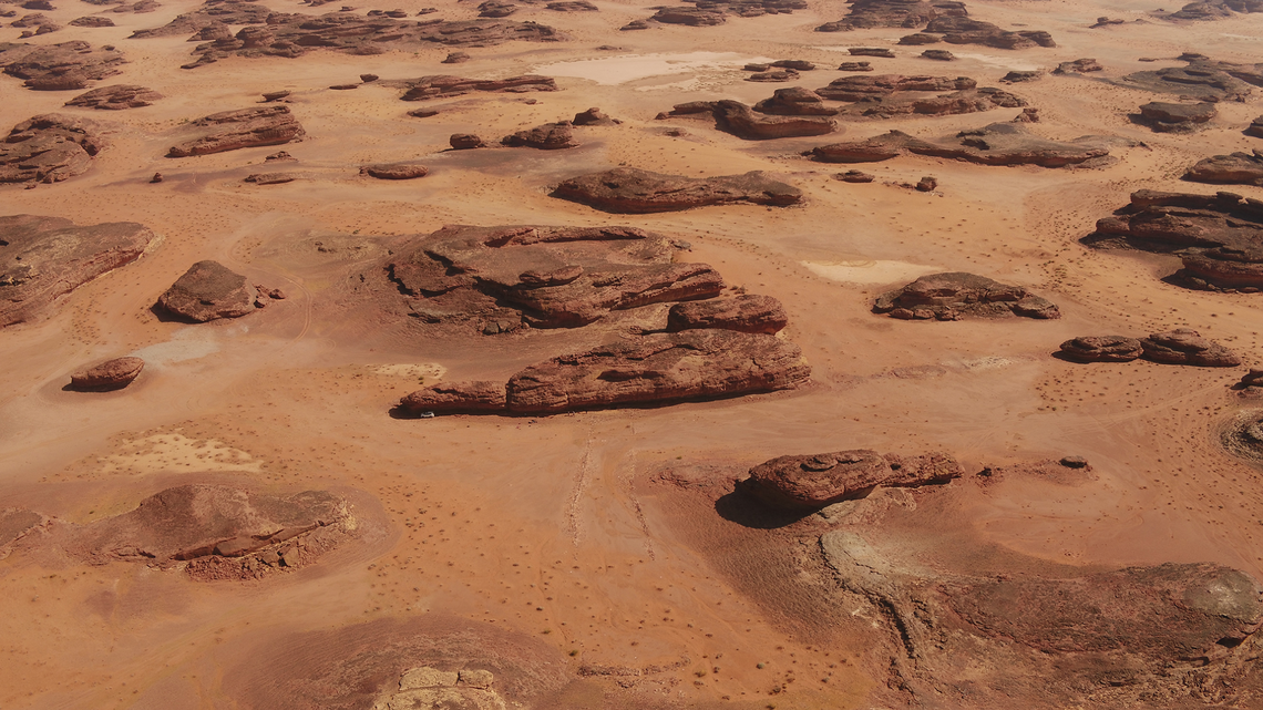 A series of ancient stone monuments in Saudi Arabia were likely used for ritual sacrifices, according to a new study.