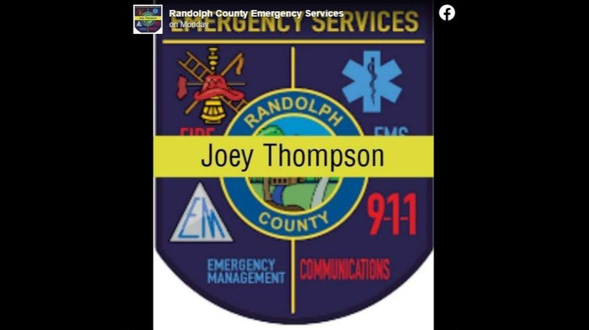 Joey Thompson, a 911 operator in Randolph County, North Carolina, died on Monday, Jan. 24, 2022, after a weeks-long battle with COVID-19, his family said.