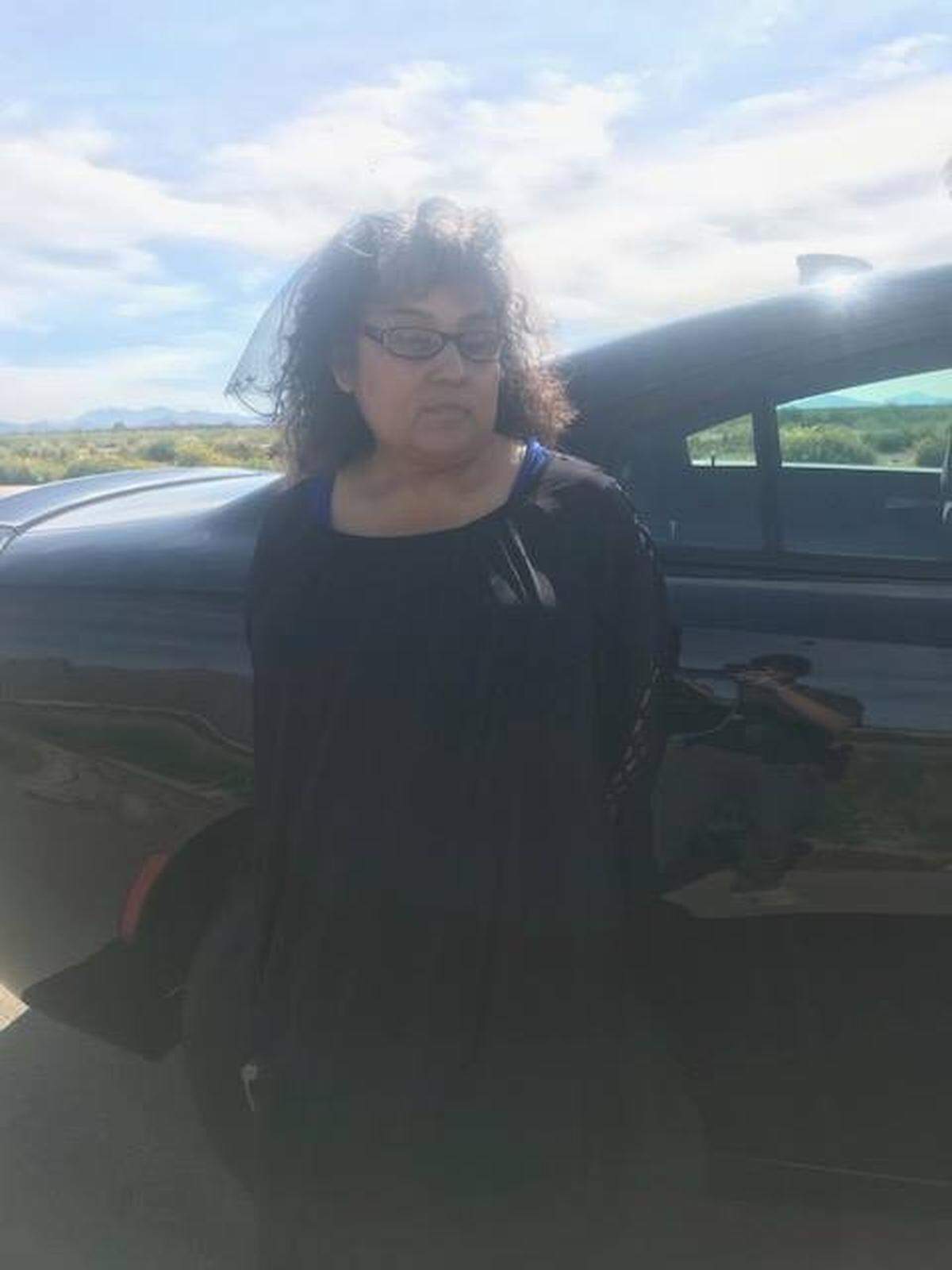 Deputies said the woman arrested in the traffic stop appeared to be dressed like a nun, and shared this photo on Facebook.