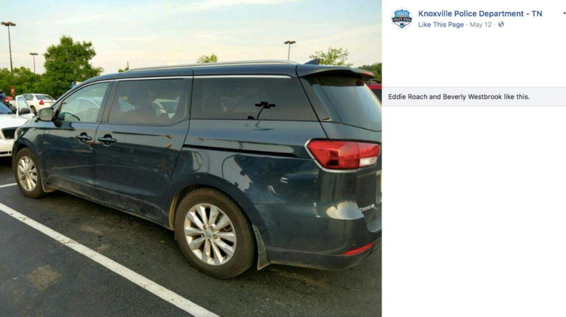 Police say an infant was left in a minivan on a hot day with the windows closed.