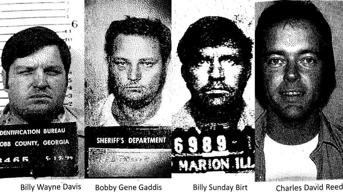 The Watauga County Sheriff’s Office announced on Feb. 8, 2022, that it had solved a 50-year-old triple homicide in Boone, North Carolina, known as the Durham Case. Billy Wayne Davis, Bobby Gene Gaddis, Billy Sunday Birt and Charles David Reed, acting as part of a gang known as the “Dixie Mafia,” were behind the killings, law enforcement said. Gaddis, now 81, is the only surviving suspect.