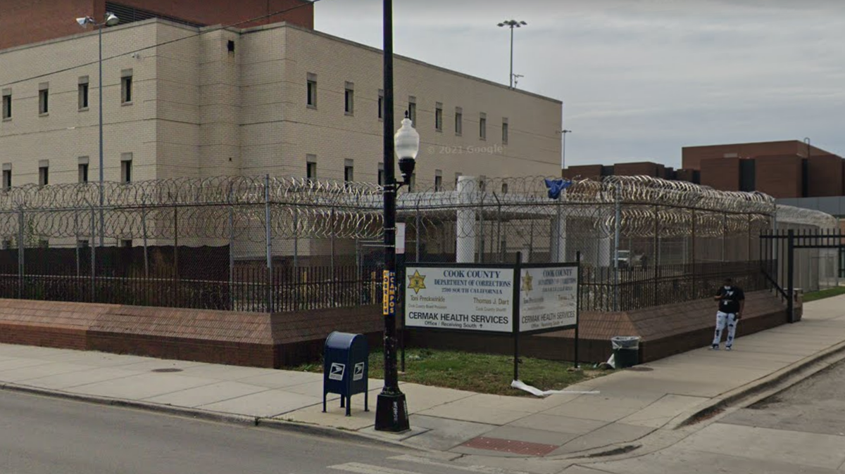 A correctional officer at the Cook County Jail was captured on video striking an inmate “more than 30 times,” officials said. He’s now been charged.