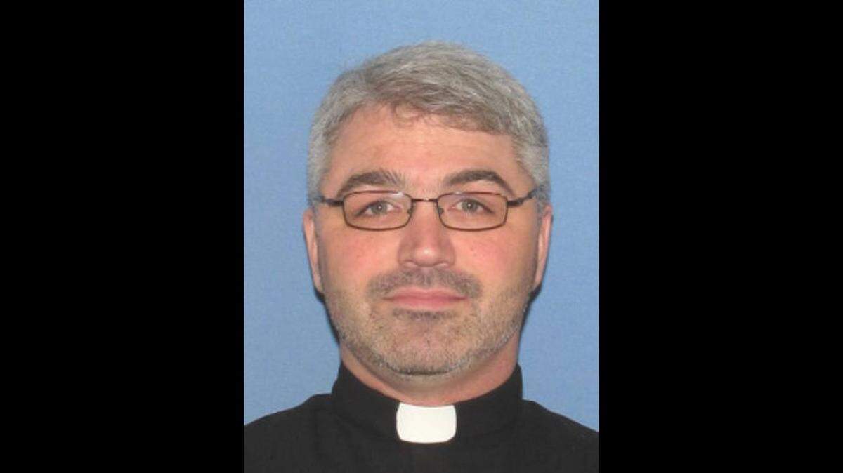 Father Henry Christopher Foxhoven, a 45-year-old priest at Holy Cross in Glouster, Ohio, was charged Tuesday with eight counts of sexual battery in the case, the sheriff’s office said.