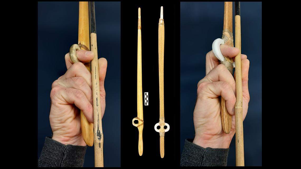 The open rings would mark the first time that spearthrower finger loops have been found outside of the Americas, according to the study.