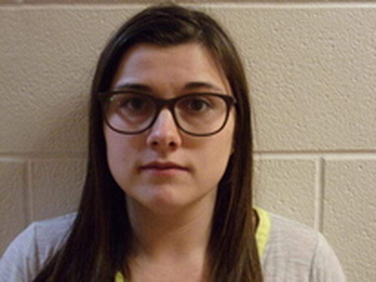 Police said driver Alyssa Shepherd, 24, remained at the scene following the fatal crash.