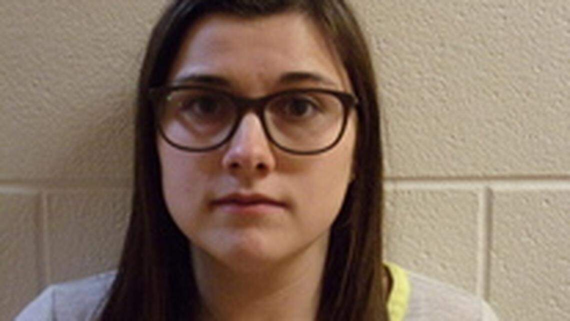 Police said driver Alyssa Shepherd, 24, remained at the scene following the fatal crash.