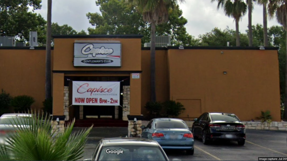 A video of a beating of a naked man at a strip club in San Antonio, Texas, posted to the police Facebook page led to the arrest of two men, authorities say. Screengrab from Google.