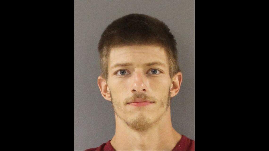 Bradley Lee, 25, was trying to steal a car in Knoxville, Tennessee, on Monday when he got scared away by the owner — but he had to come back to retrieve his toddler son, who he left sleeping in back, deputies said.