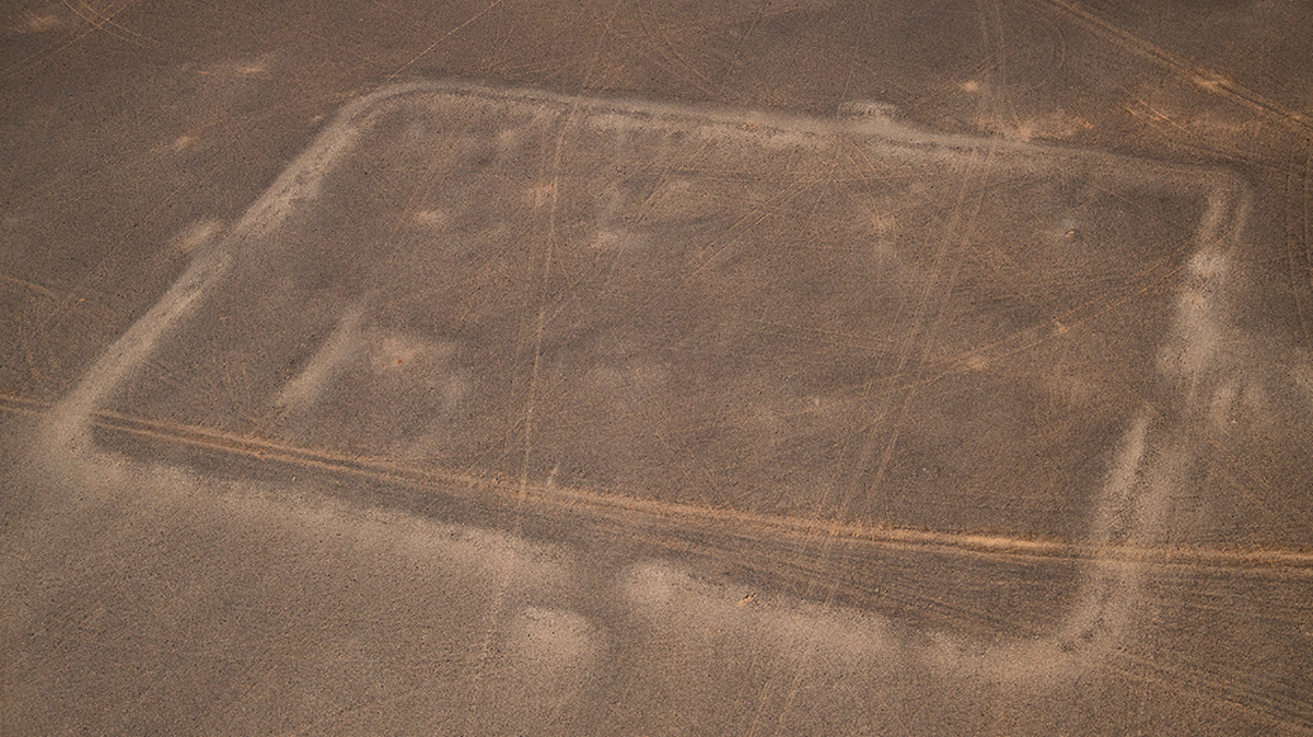 A series of large, rectangular shapes was discovered by researchers using Google Earth. They are likely the remains of Roman military camps, according to a new study.