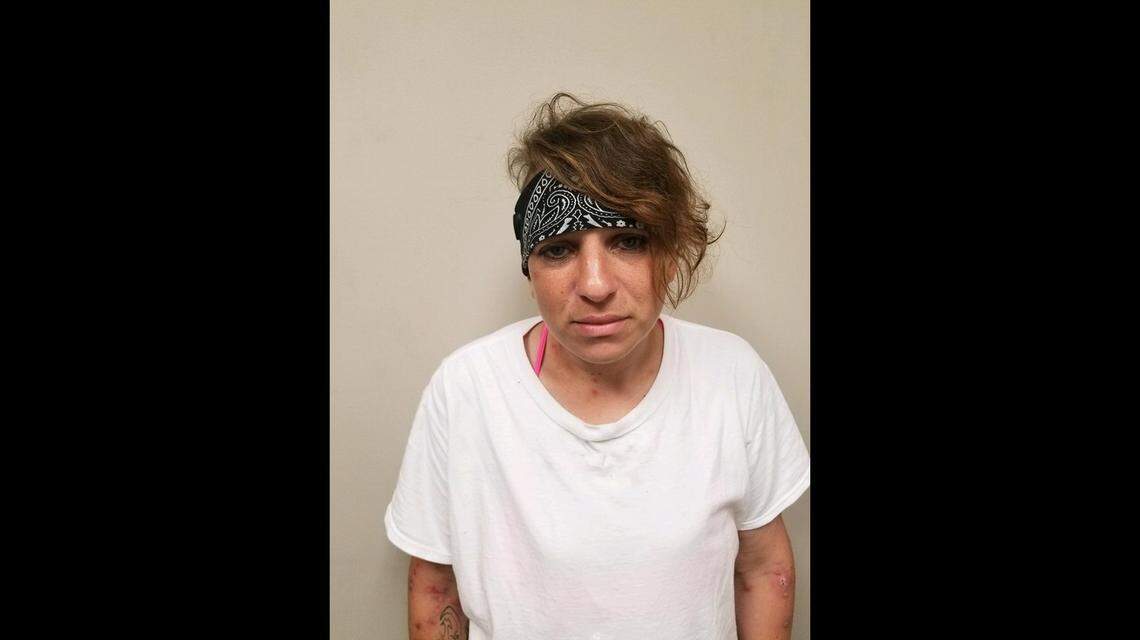 Leslie Aguillard, 30, was charged with attempted second-degree murder, theft of a vehicle, theft of an animal, animal cruelty and theft. Photo from East Baton Rouge Sheriff’s Office.