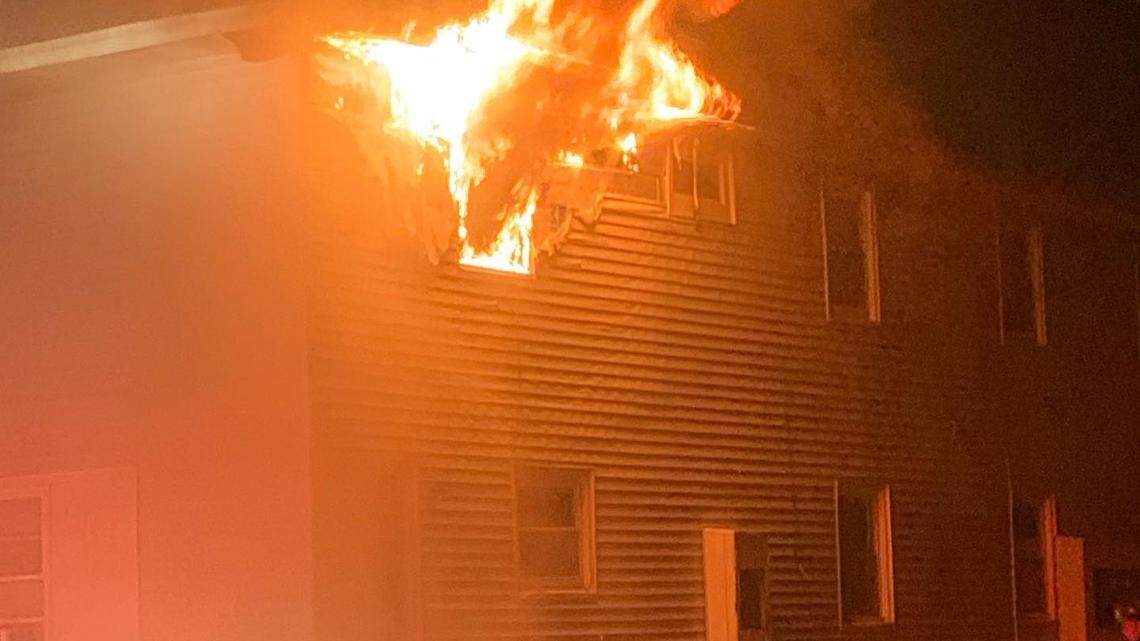 An 11-year-old boy rescued his 2-year-old sister from a burning apartment in Maryland, officials said.