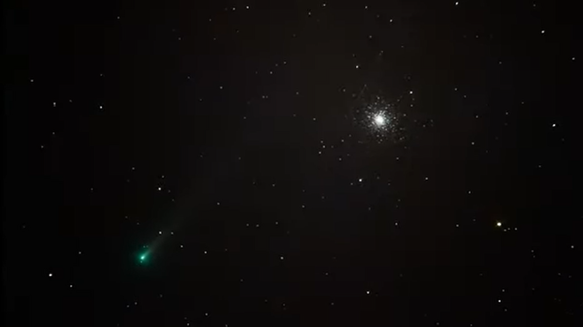 Comet Leonard, known to scientists as Comet C/2021 A1, was discovered in January near Tucson, Arizona.