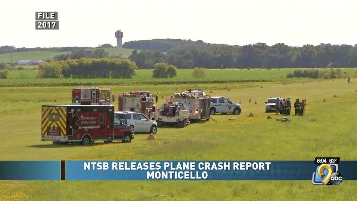 Pilot Jerry Naylor, 90, died in a 2017 plane crash in Monticello, Iowa, which a federal report published April 8, 2019, said was likely caused when a large dog in the passenger seat touched controls during landing. The dog survived the wreck.