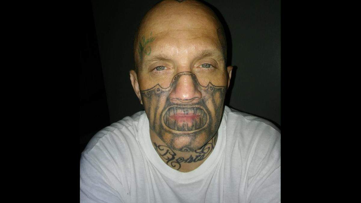 Authorities in Adams and Brown Counties in Ohio are looking for Anthony Ward, also known as “Popeye,” on suspicion that he’s responsible for a string of break-ins, Adams deputies said. Ward was acquitted of child enticement charges last year, with his lawyers blaming his face tattoos on the charges he faced.