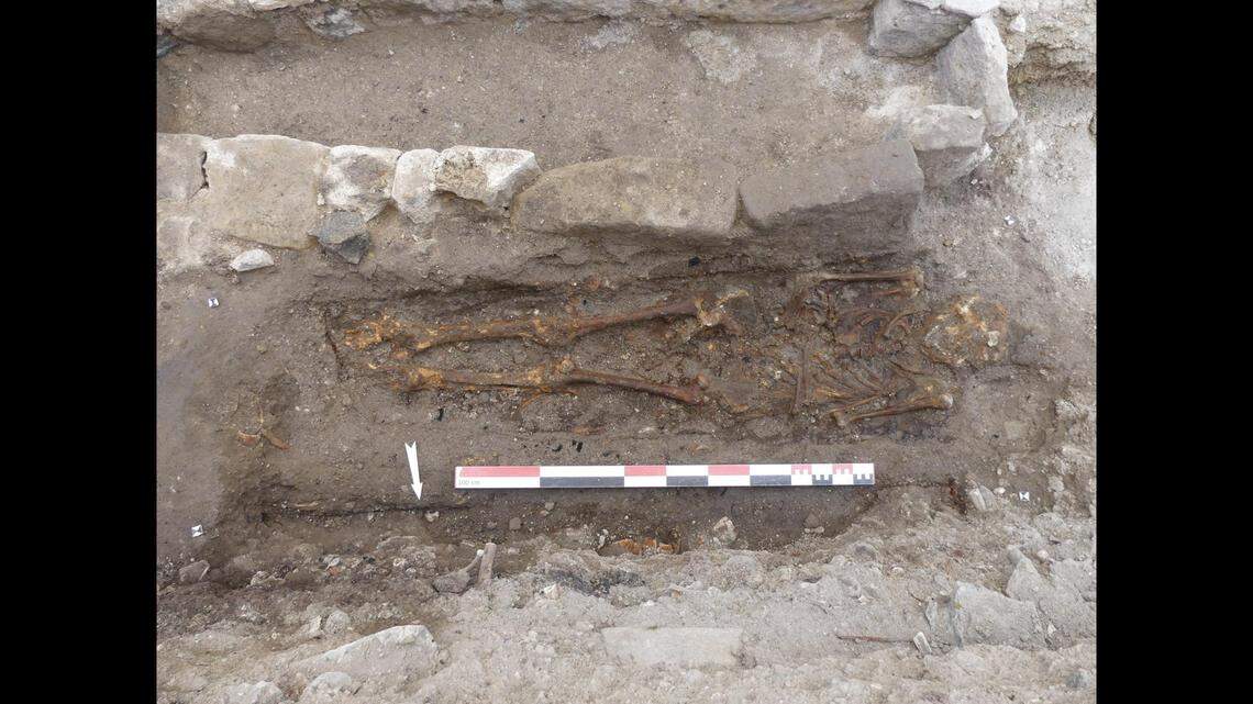 Many of the tombs were made of wood, archaeologists said.