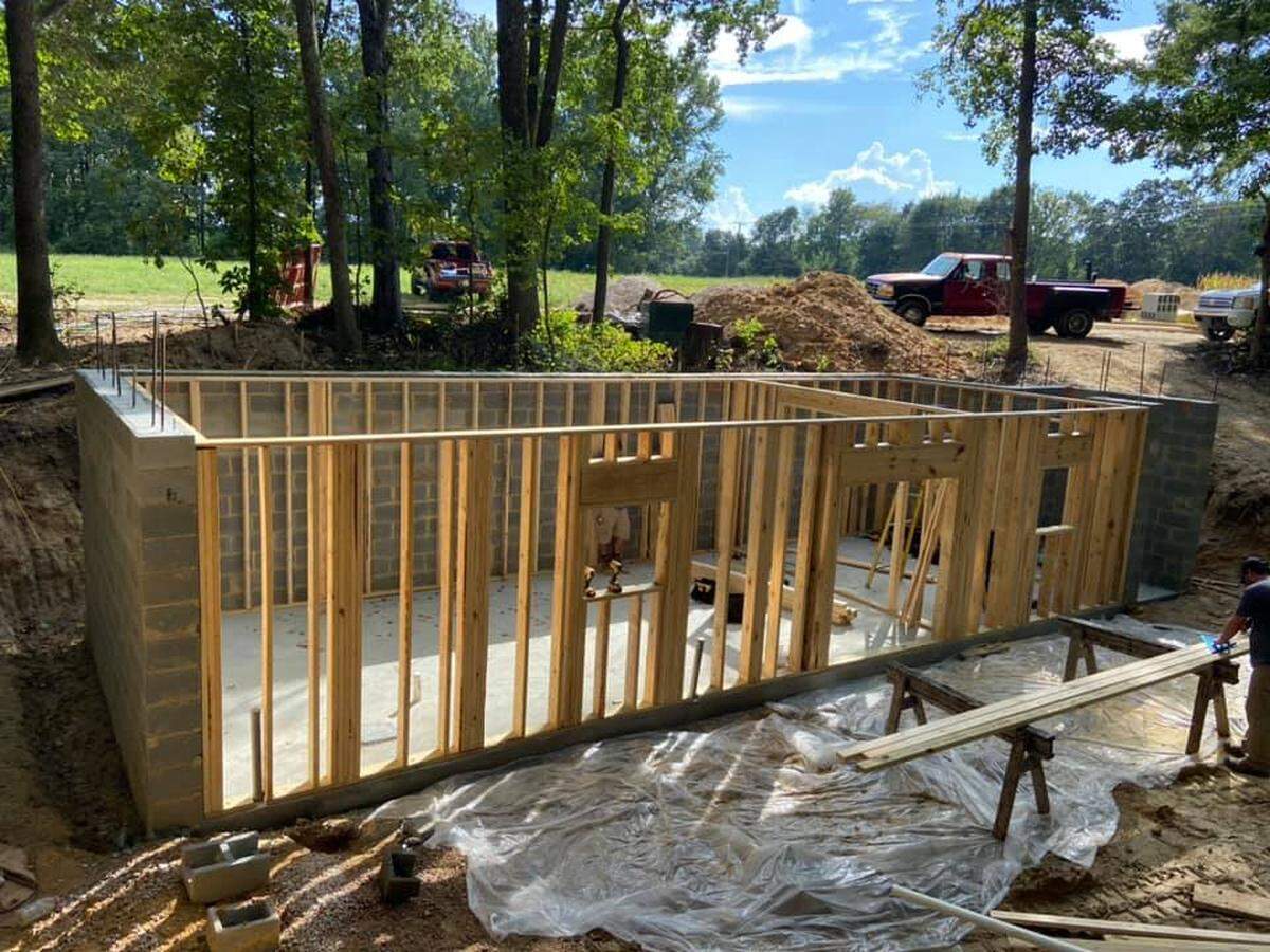Construction on “Lucy Lu’s Hobbit House” took eight weeks and was completed in time for the first visitors on October 9, 2020.
