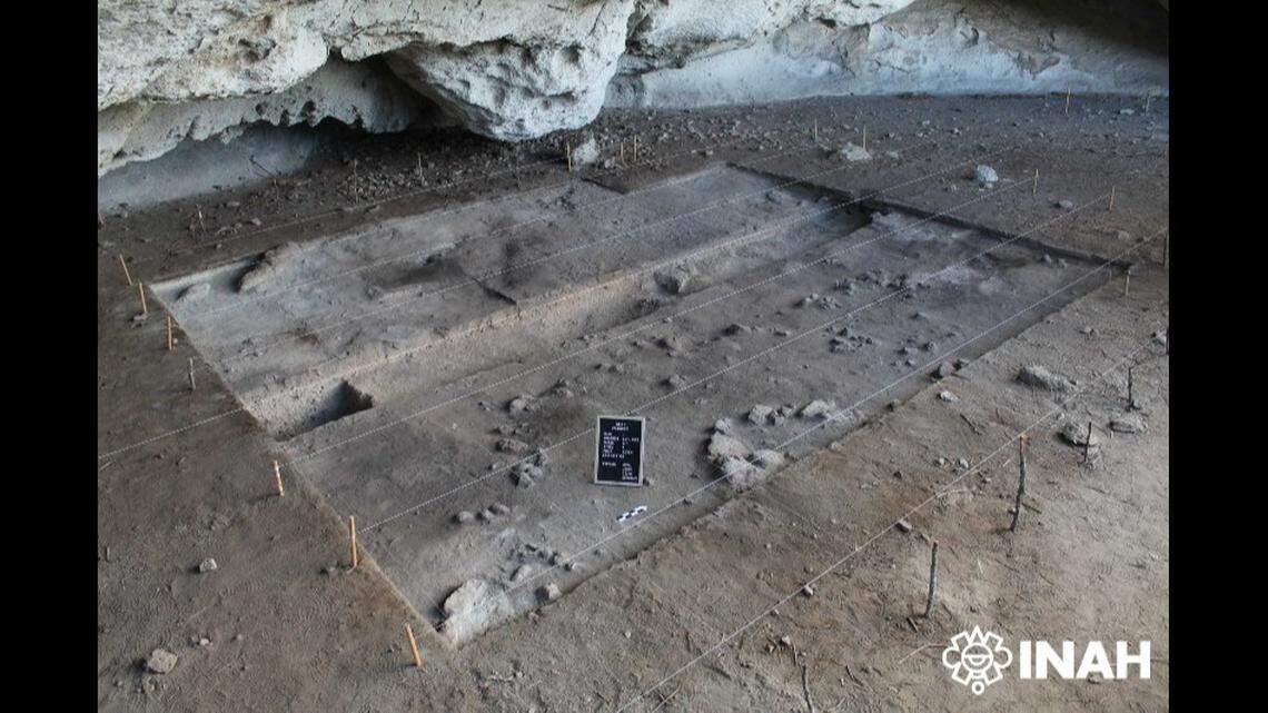 Archaeologists unearthed four distinct layers of sediment spanning several thousand years.