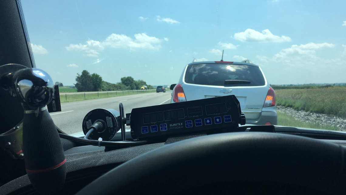 Stephen Wheeles, an Indiana State Police officer, had his tweet go viral after he said he pulled over a woman for driving too slowly in the left lane and causing traffic. Many people on Twitter praised the cop.