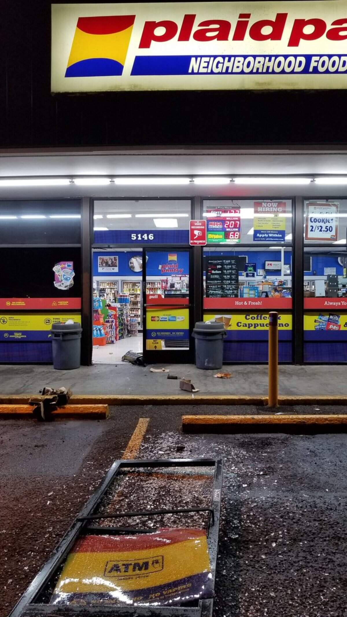 The three suspects are still on the run, police said.