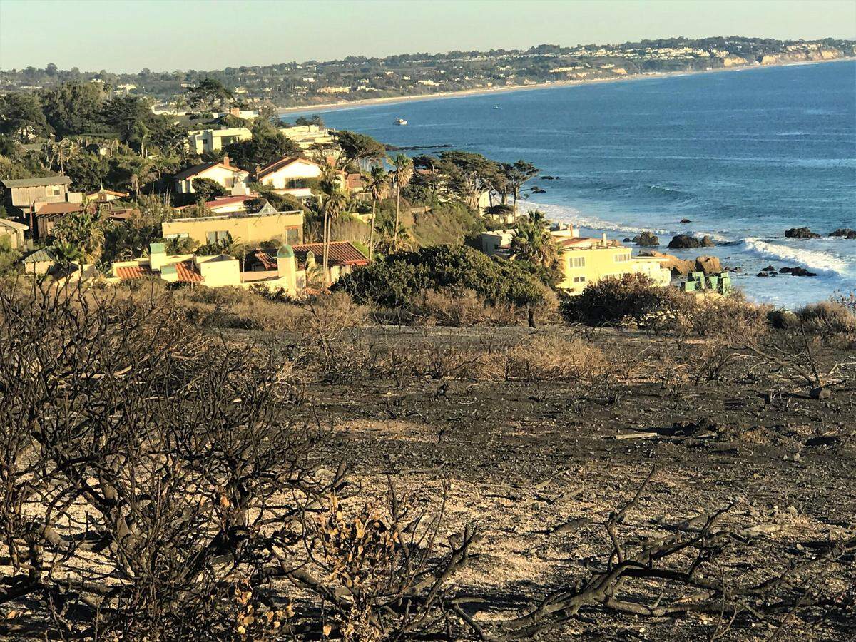 Austin firefighters represent one of 47 departments from Texas that have sent personnel to California to help fight wildfires.
