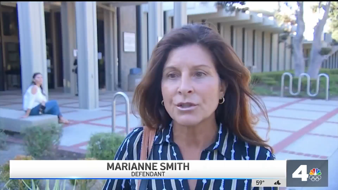 Marianne Campbell Smith was convicted of trespassing after she was accused of refusing to wear a mask in a grocery store last summer.