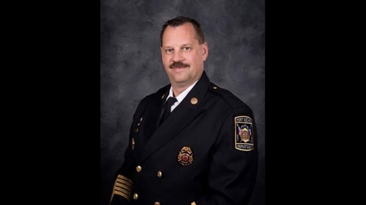 Port Neches Fire Chief Paul Nelson was arrested and charged with possession of child pornography, authorities say. Photo from city of Port Neches website.