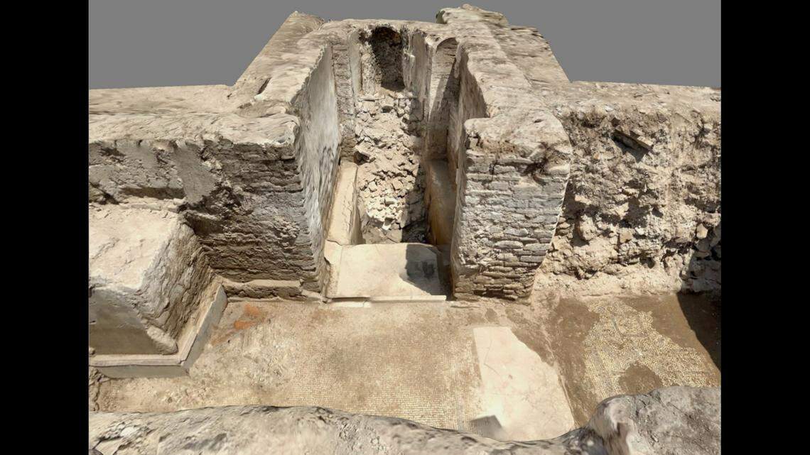 The small room discovered was likely used for ritualistic practices, according to archaeologists.