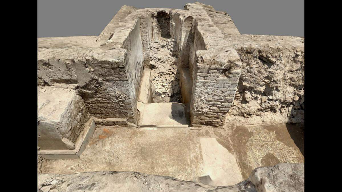 The small room discovered was likely used for ritualistic practices, according to archaeologists.