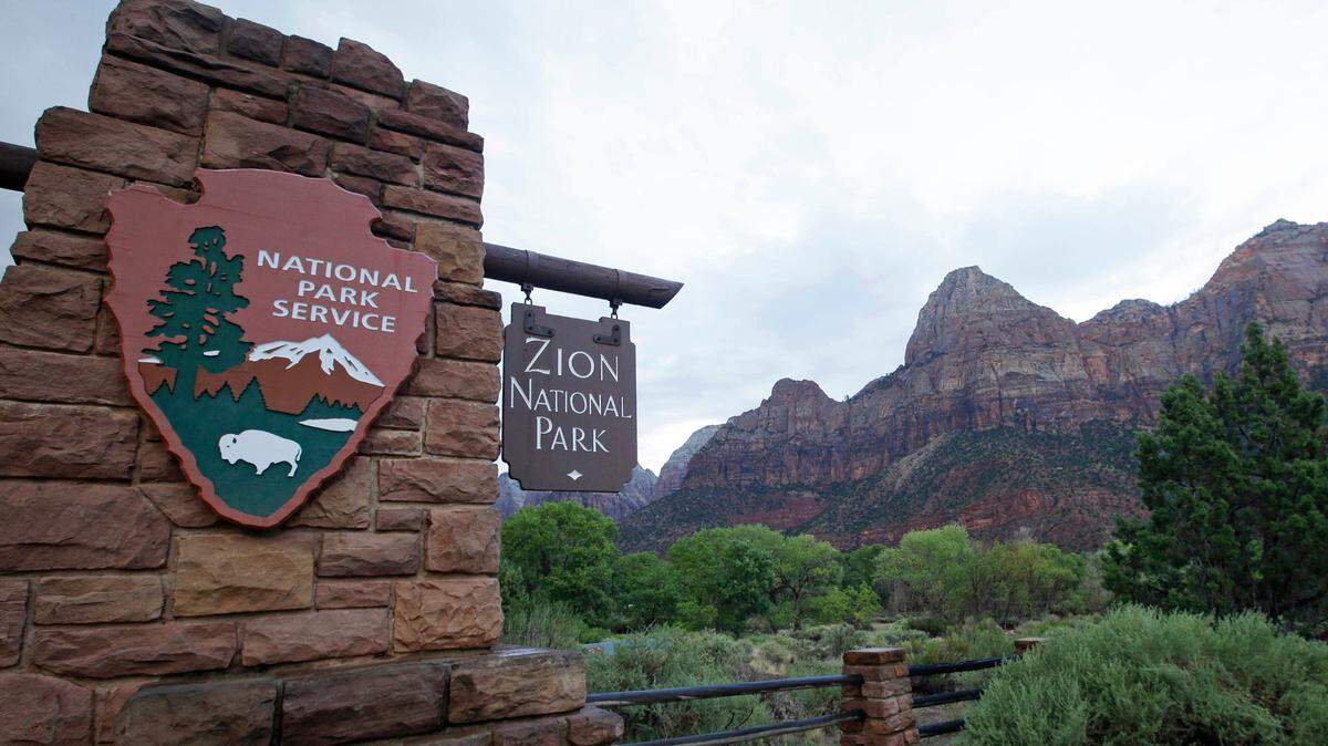This Sept. 15, 2015, file photo, shows Zion National Park near Springdale, Utah. (AP Photo/Rick Bowmer, File)