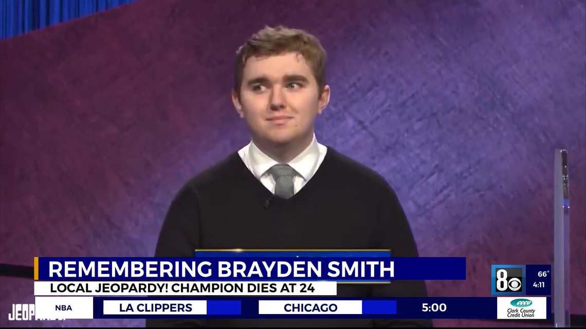 Five-time ‘Jeopardy!’ winner Brayden Smith died of complications from surgery in February 2021. His parents sued the hospital that treated him, saying that medical staff failed to administer treatment that could have prevented his death.