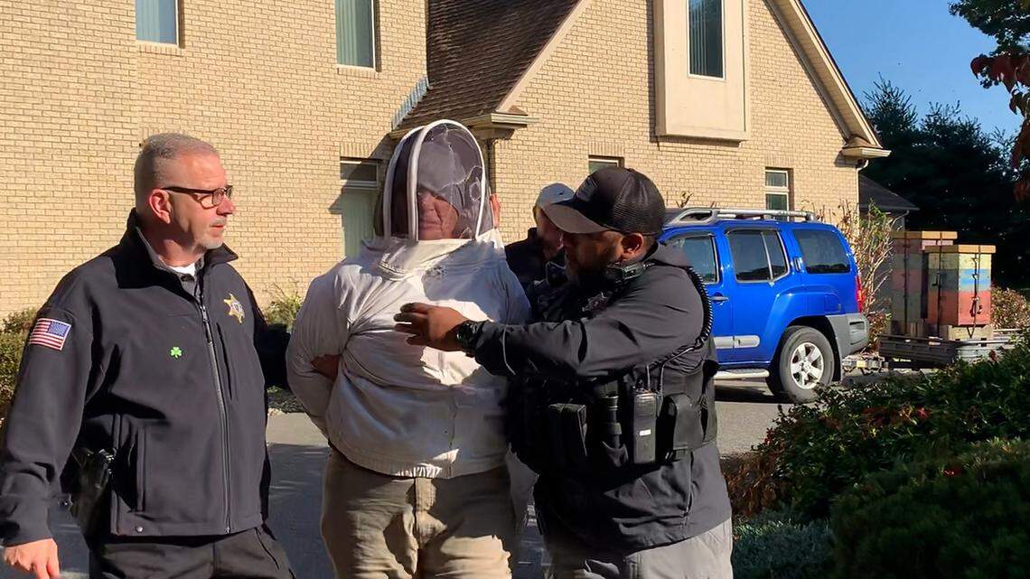 A 55-year-old Massachusetts woman was arrested on Oct. 12, 2022, after unleashing a swarm of bees during an eviction proceeding, according to police.