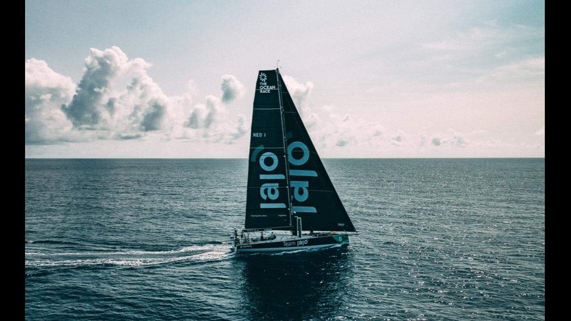Team Jajo has been competing in The Ocean Race since January.