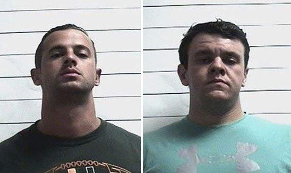 John Galman, 26, left and Spencer Sutton, 24, have been charged with simple battery, but hate crime charges might be added, says New Orleans Police Superintendent Michael Harrison.