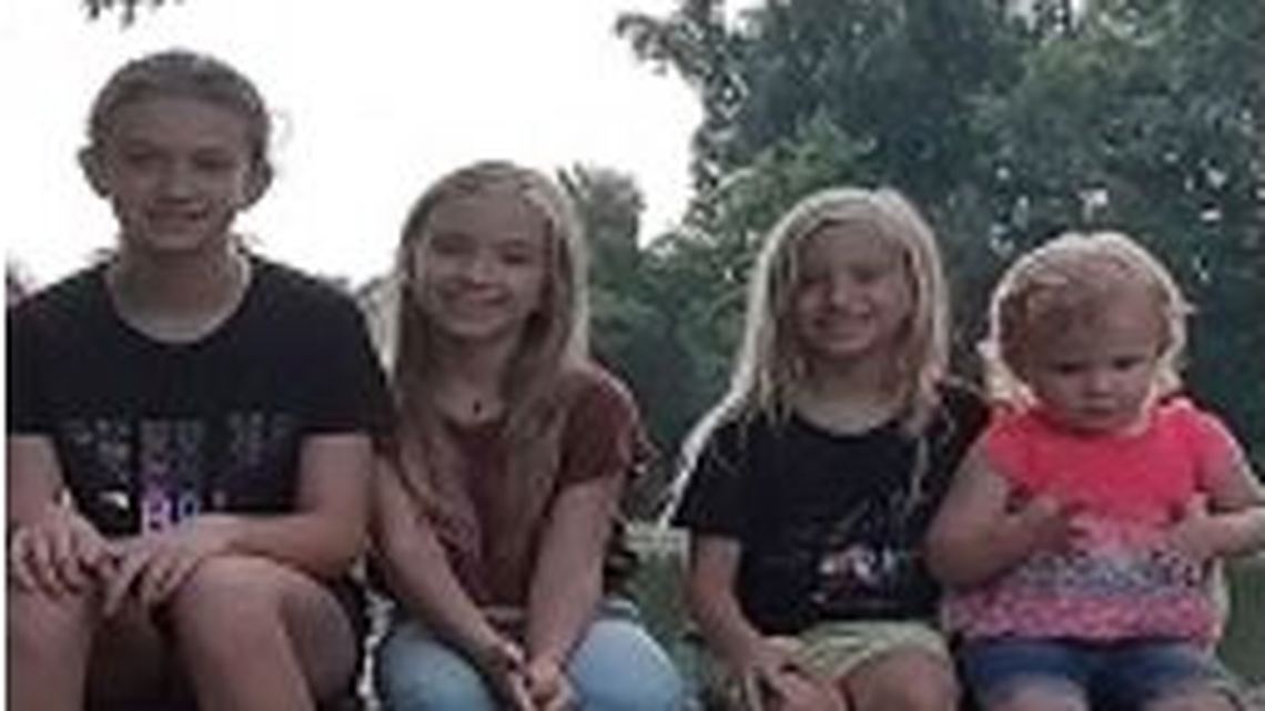 Four girls between the ages of 2 and 12 were reported missing Thursday, Nov. 17, Alabama officials say.