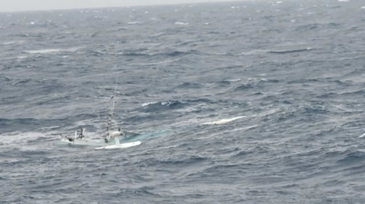 The 34-foot vessel Lady Diane sunk off Georgia’s coast, officials say.
